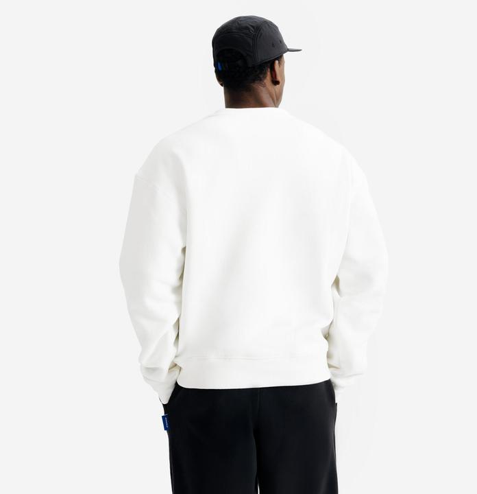Actual product image Decathlon Sweatshirt Herren Oversized Rundhals - weiss (XL)