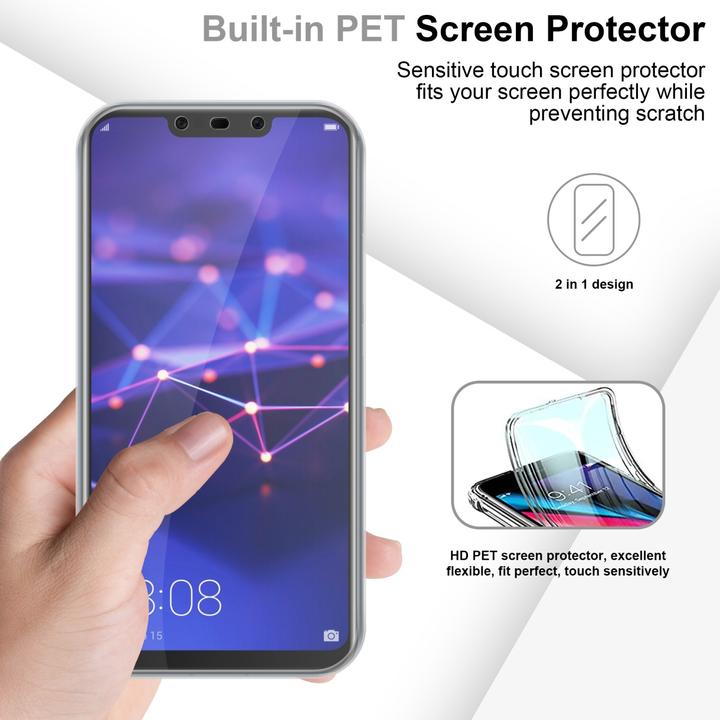 Actual product image Cadorabo TPU Hull 360 Degree Case (Mate 20 Lite)