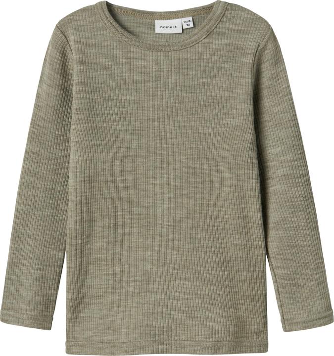 Name it Nmnwax Wool Rib Ls Top Noos