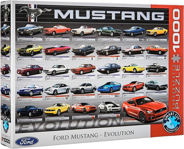 Produktbild Eurographics Ford Mustang Evolution (1000 Teile)