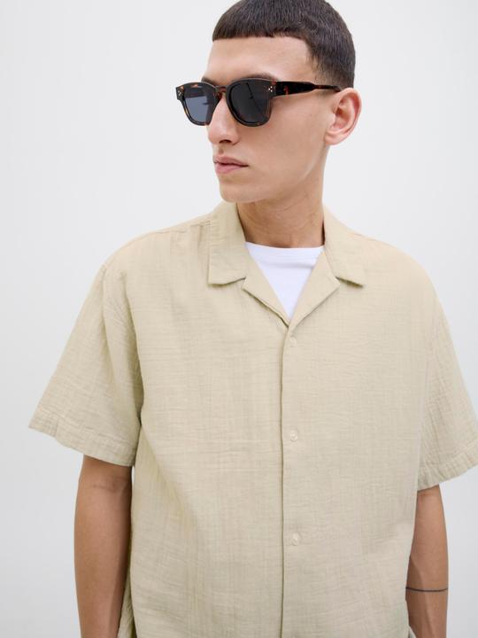 Produktbild Jack & Jones Joreaster Patras Resort Shirt Ss Ln (XL)