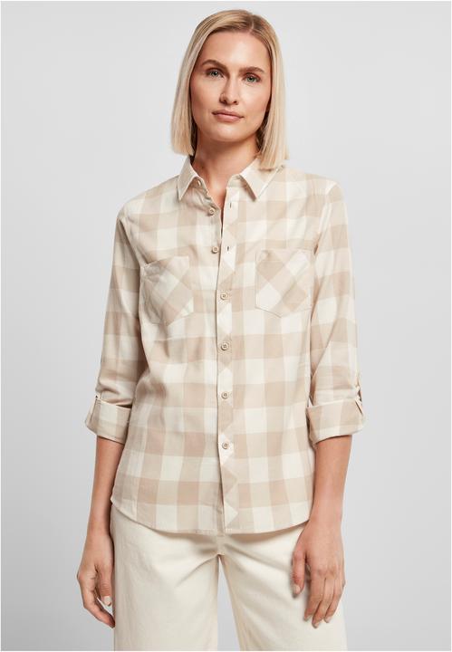 Immagine prodotto Urban Classics Camicia da donna in flanella a quadri risvoltati (5XL)