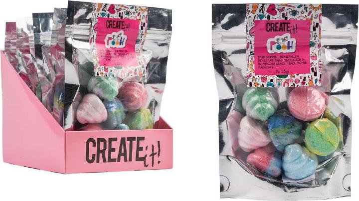 Actual product image Create It! Bath balls unicorn (Bath bombs)