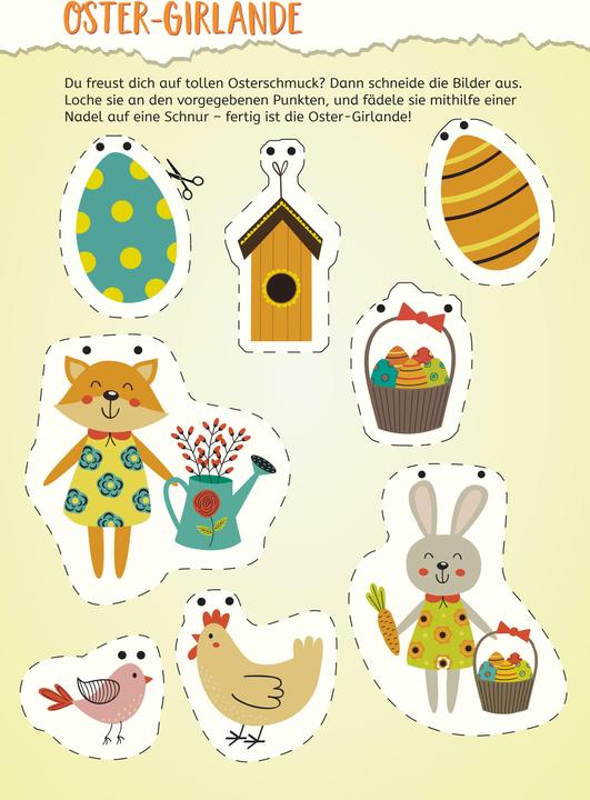 Produktbild Basteln & Spielen zu Ostern - Für kleine Künstler