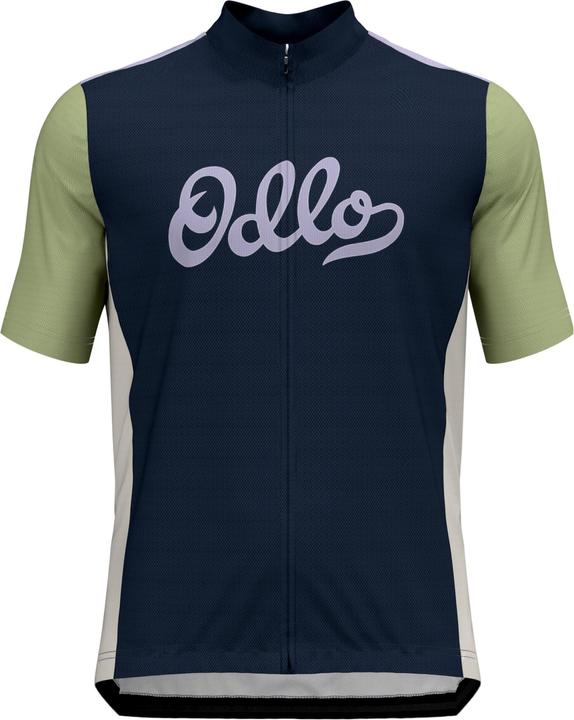 Image du produit Odlo T-shirt s/u collar s/s full zip ESSENTIAL PRINT (XL)