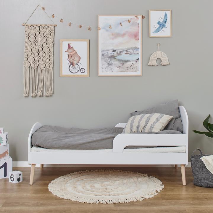 Actual product image Hoppekids Blend junior bed 70x160 cm, White (70 x 160 cm)