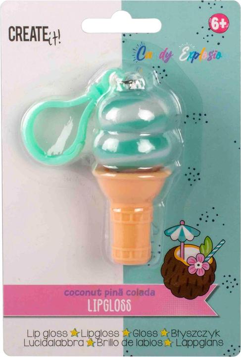 Image du produit Canenco Porte-clés Create It! Candy Explosion Lip Gloss Ice Cream