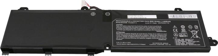 Actual product image Clevo 6-87-PC50S-72A03 (3 Cells, 6400 mAh)