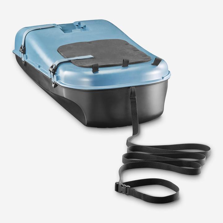 Wedze Sac à dos pour luge adulte - Reverslide 900 gris