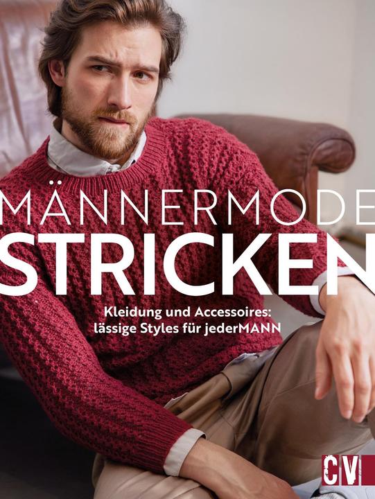 Produktbild Männermode stricken (Deutsch, Christophorus Verlag, 2023)