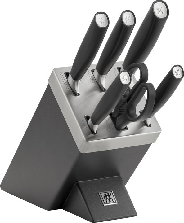 Zwilling All Star selbstschärfender Messerblock, 7-tlg.