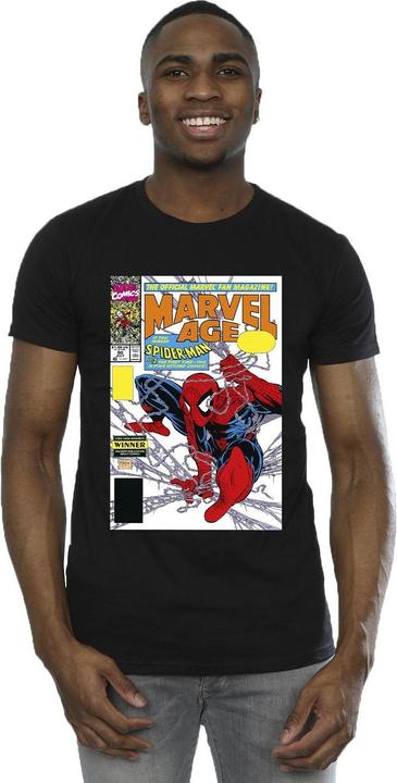 Immagine prodotto Spider-Man Age Comic Cover Maglietta Uomo (4XL)