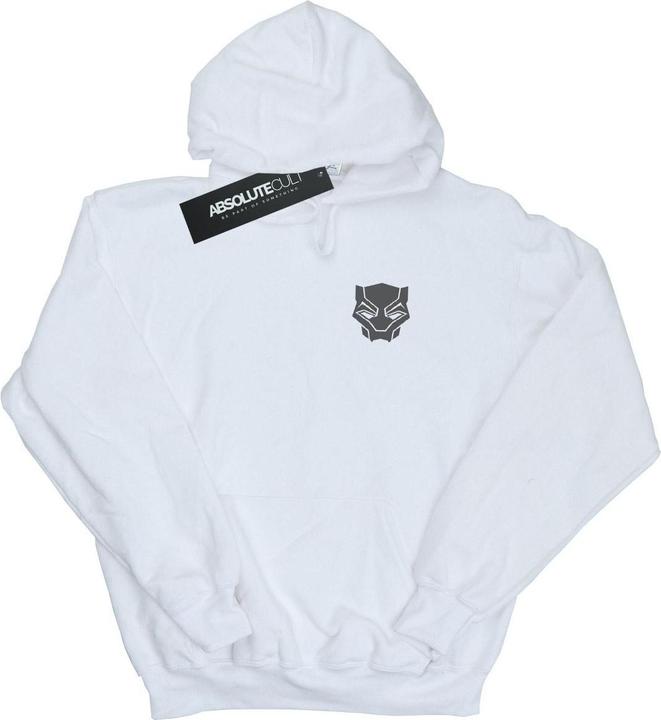 Produktbild Black Panther Schwarz auf Schwarz Brust drucken Hoodie (XL)