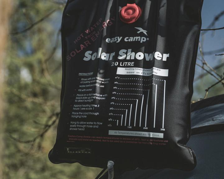 Actual product image Easy Camp Outdoor Dusche Solar Shower, Volumen: 20 l, Farbe