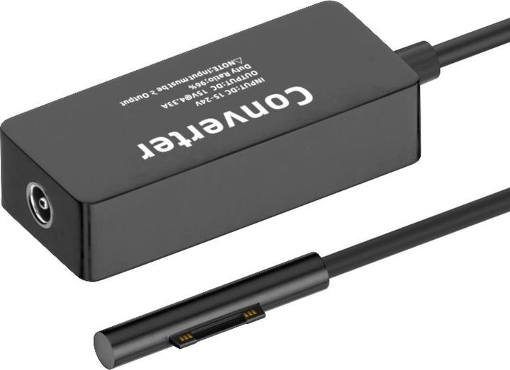 Produktbild PowerGuard DC Barrel 5.5 x 2.1 mm auf Microsoft Surface Ladegerät Netzteil Adapter