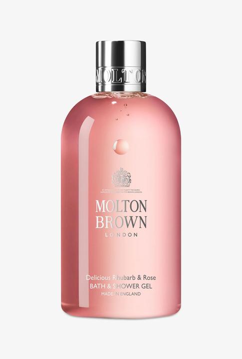 Actual product image Molton Brown Vetiver & Grapefruit Bath & Shower Gel Delicious Rhubarb & Rose (300 ml)