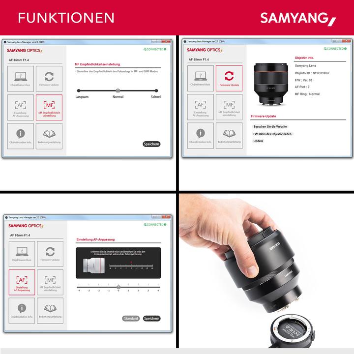 Produktbild Samyang Lens Station