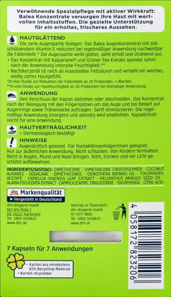 Produktbild dm Balea Konzentrat Augen