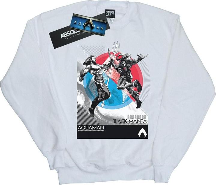 Jungen Aquaman Vs Black Manta Sweatshirt