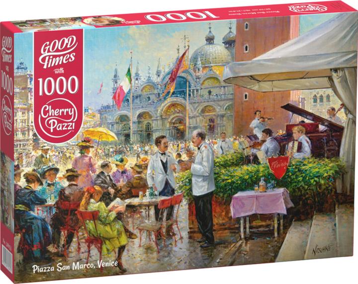 Cherry Pazzi Puzzle Piazza San Marco, Venedig 1000 Teile (1000 Teile)