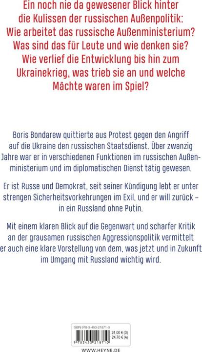 Productafbeelding Im Ministerium der Lügen (Duits, Boris Bondarev, 2024)