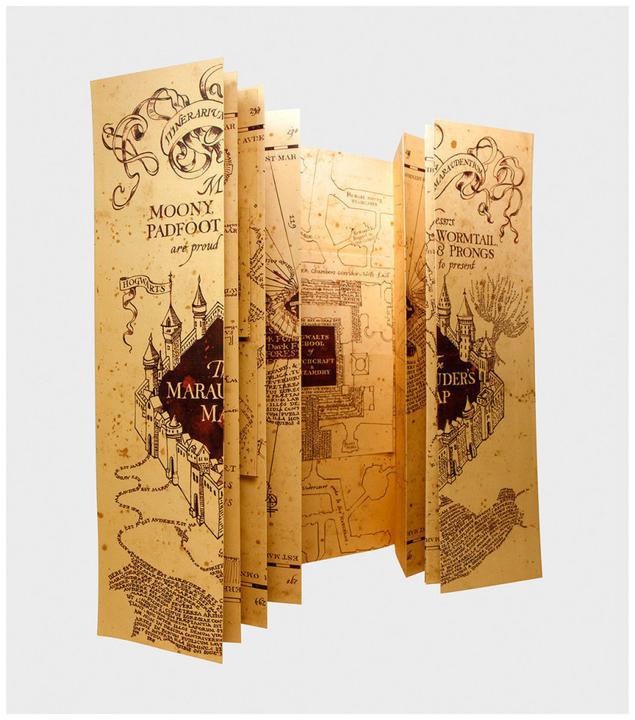 Produktbild Noble Collection Harry Potter Replik 1/1 Die Karte des Herumtreibers (Deutsch)