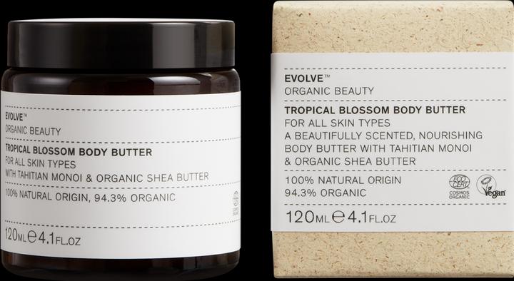 Produktbild Evolve Organic Beauty Feuchtigkeitspflege Tropical Blossom Body Butter 120 ml (Körperlotion, 120 ml)