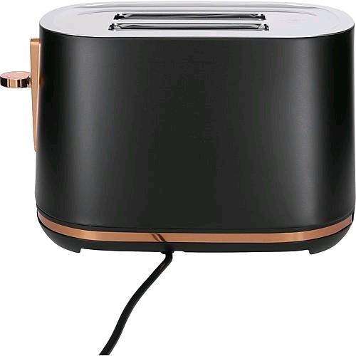 Image du produit Muse Grille-pain MS130 BC acier inoxydable noir
