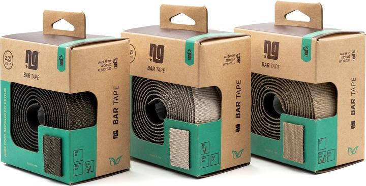 Image du produit NG Sports Haritakee ReCycle Handlebar Tape, matériaux recyclés, 250cm, 2.20mm, shedua brown