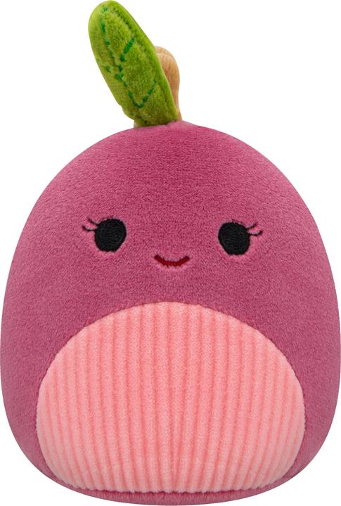 Squishmallows Squishmallow - Hondenspeeltje met piepgeluid - Kers 18 cm Fruit (Pluche speelgoed hond)