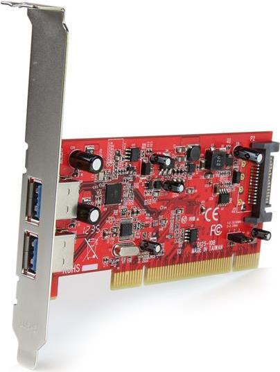 Image du produit StarTech 2 Port SuperSpeed USB 3.0 Card Adapter