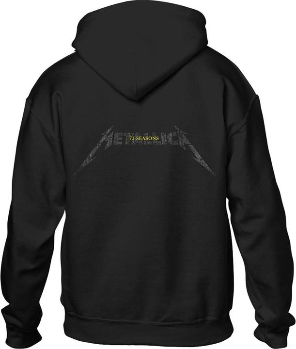 Immagine prodotto Metallica 72 Seasons Charred Logo (Hoodie) (S)