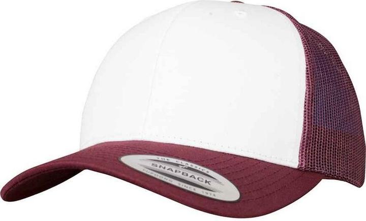 Wine red, White