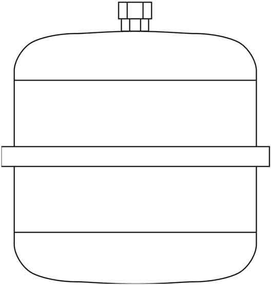 Actual product image Vaillant Trykekspansionsbeholder 18 l til brine