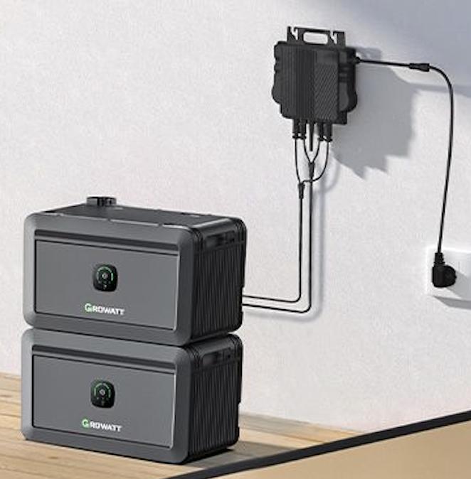 Actual product image Growatt Noah2000