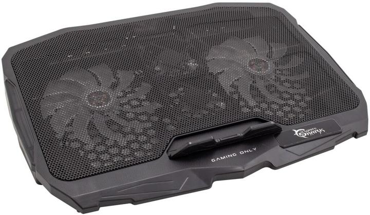 Actual product image Cooling stand for laptop Shark Ice Warrior, up to 17.3 ", 4 fans, blue backlight