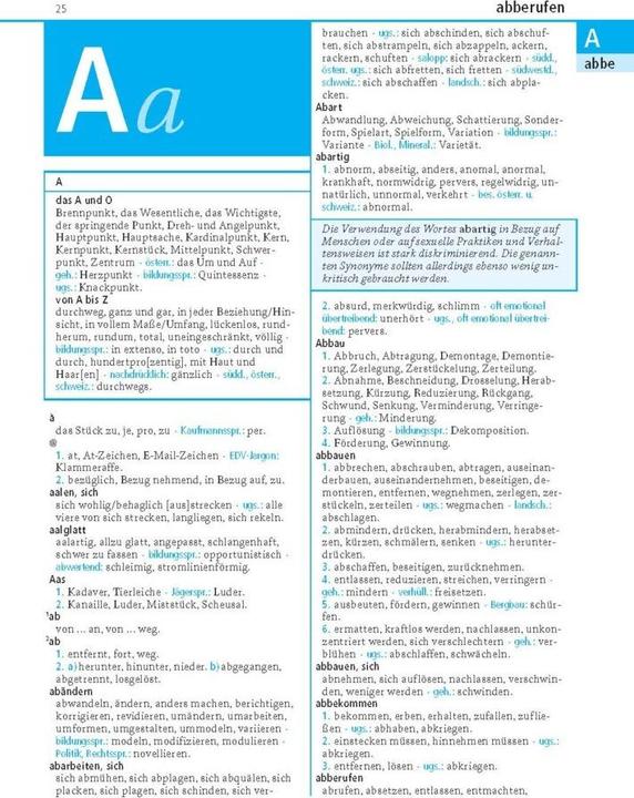 Produktbild Duden – Das Synonymwörterbuch (Deutsch, Dudenredaktion, 2024)