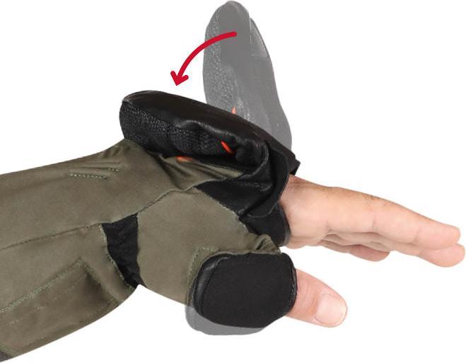 Actual product image Lenz heat glove 1.0 fingercap mitt (L)