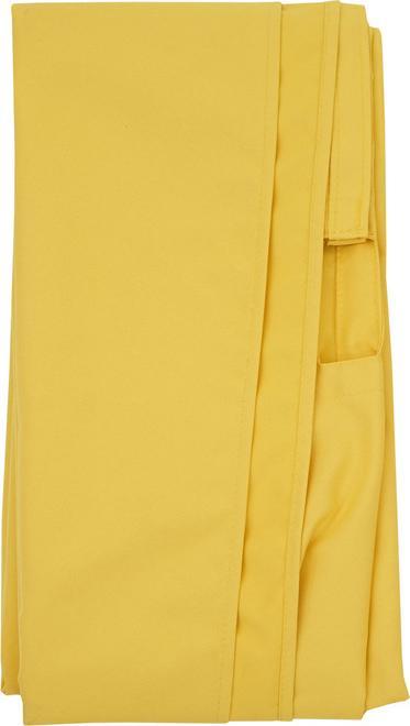 Produktbild Swisshandel24 Bezug für Luxus-Ampelschirm, Sonnenschirmbezug Ersatzbezug, 3x3m (Ø4,24m) Polyester 2,7kg gelb (2.95 m)