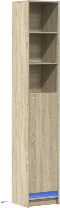 Image du produit VidaXL Highboard avec éclairage LED (69 x 32.5 x 200 cm)