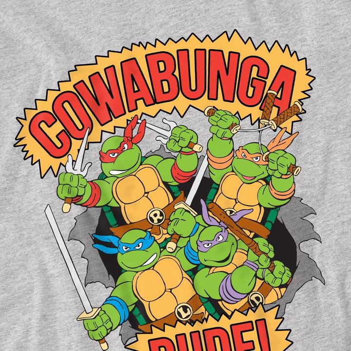 Immagine prodotto Teenage Mutant NT Cowabunga Dude Maglietta Uomo (4XL)
