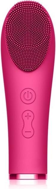 ORO Sonic brush for cleansing and facial massage, Dark pink / burgundy