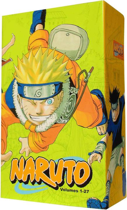 Actual product image Naruto Box Set 1 (Masashi Kishimoto, English)