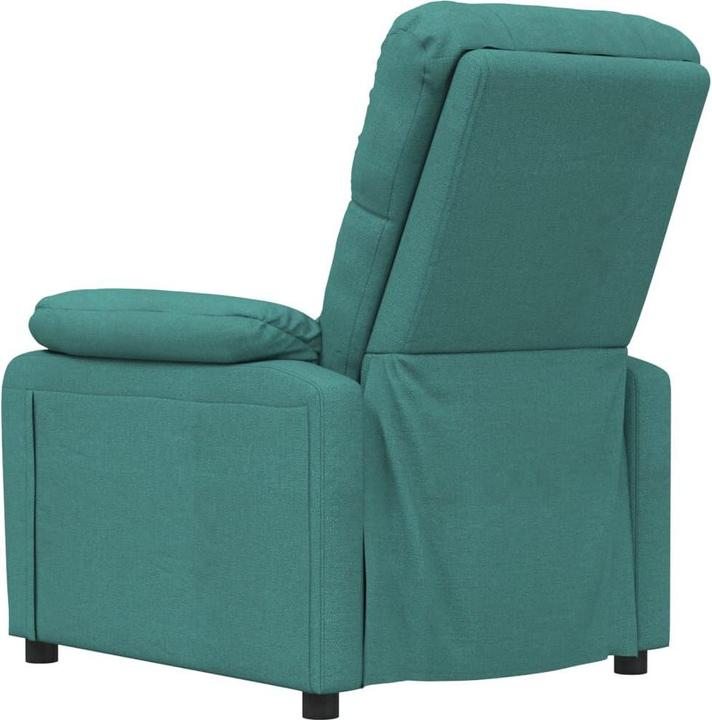 Image du produit VidaXL Fauteuil de massage Fauteuil de télévision Fauteuil de relaxation Tissu vert foncé