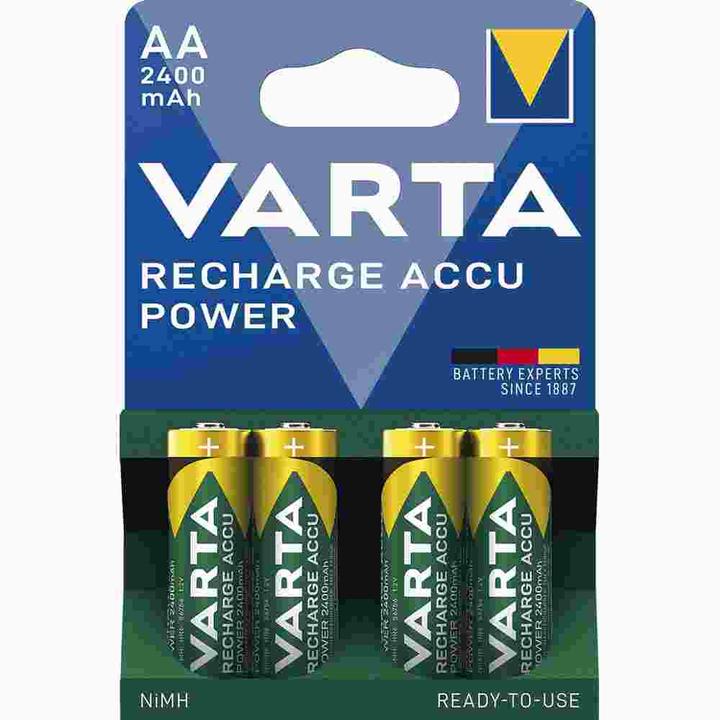 Actual product image Varta Rechargeable Accu (4 pcs., AA, 2400 mAh)