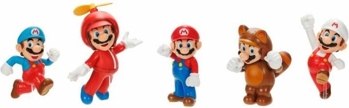 Produktbild Jakks Pacific Super Mario Figuren Mario 5er-Pack 6,5 cm