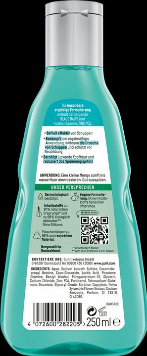 Produktbild Guhl Anti-Schuppen Shampoo (250 ml, Flüssiges Shampoo)