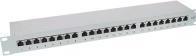 Produktbild InLine Patchfeld Cat.6 24-fach 48,26cm 19 Zoll 1HE lichtgrau RAL7035