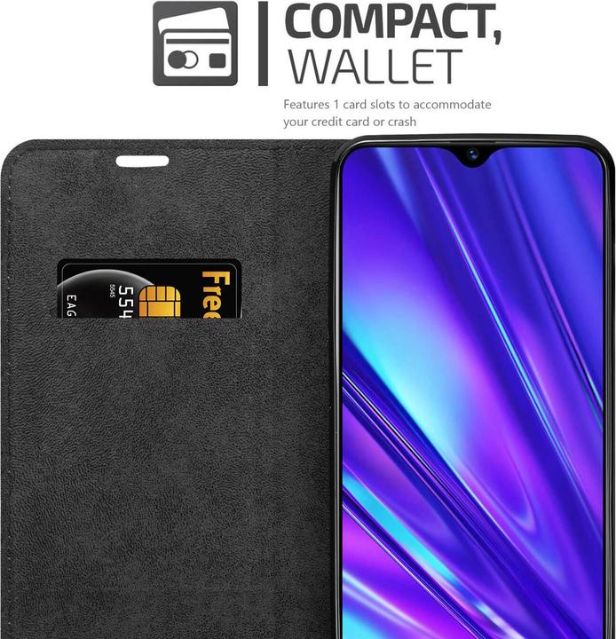 Productafbeelding Cadorabo Etui voor Realme 5 / 5i / 6i / C3 in Book Invis. Magneetstijl (Realme 5, Realme 5i, Realme 6i, Realme C3)