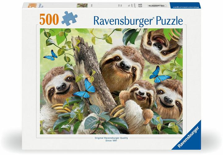 Actual product image Ravensburger Sloth selfie (500 pieces)